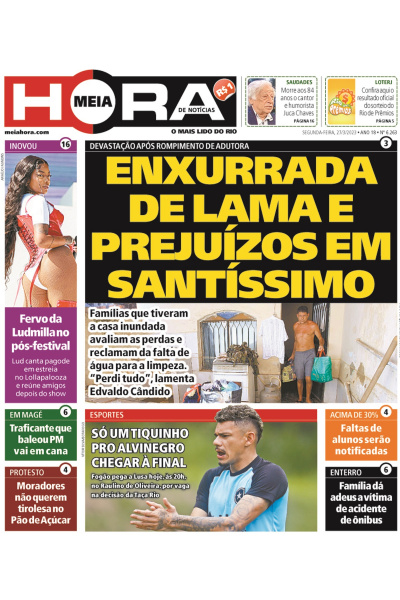 Meia Hora - Edição de 27 de março de 2023