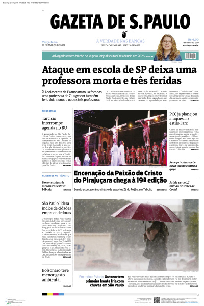 Gazeta de S. Paulo - Edição de 28 de Março de 2023