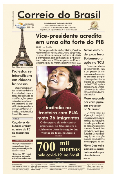 Correio do Brasil – Edição de 28 e 29 de março de 2023