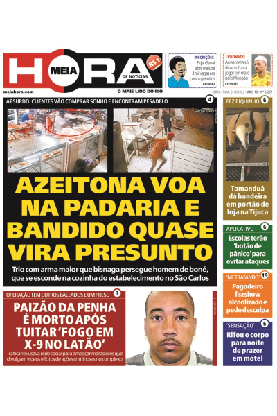 Meia Hora - Edição de 31 de março de 2023