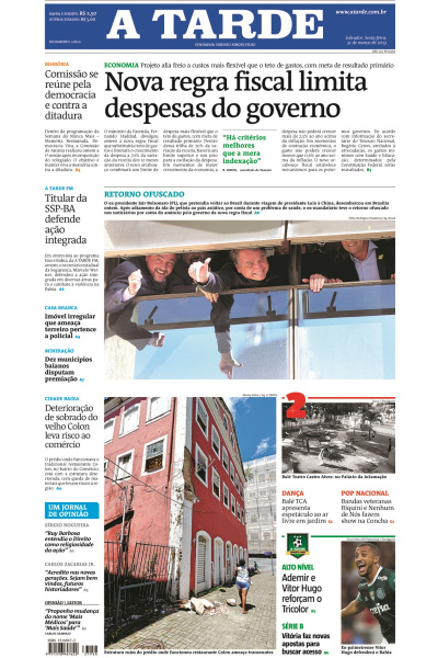 A TARDE - Edição de 31 de março de 2023