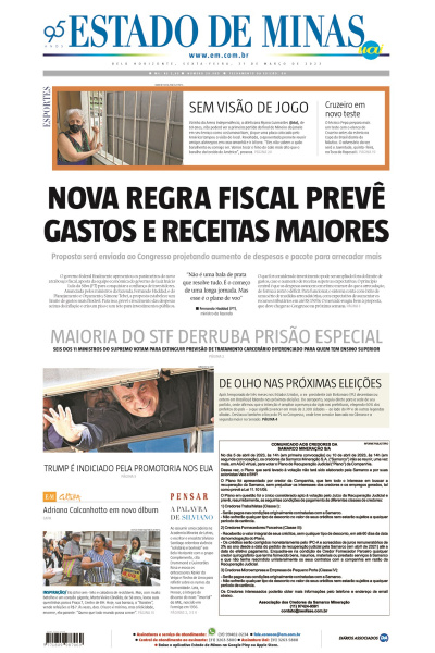 Estado de Minas - Edição de 31 de março de 2023