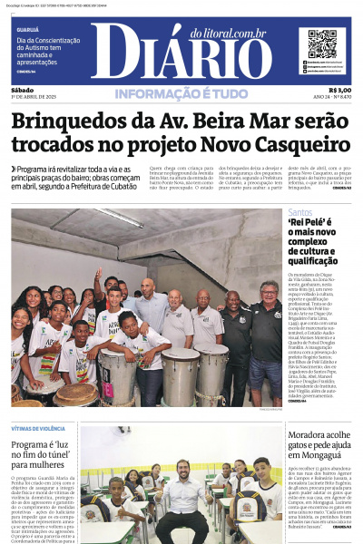 Diário do Litoral – Edição de 1º de abril de 2023