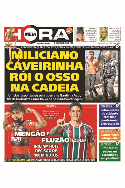 Meia Hora - Edição de 1º de abril de 2023