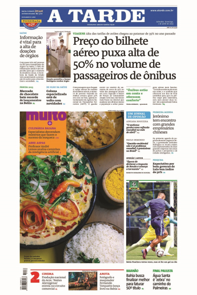 A TARDE - Edição de 2 de abril de 2023