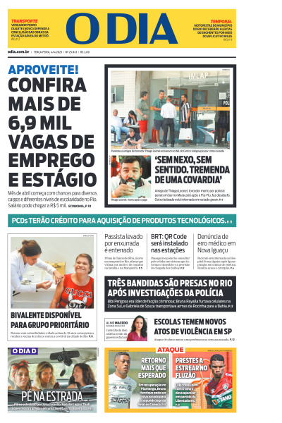 O DIA - Edição de 04 de Abril de 2023
