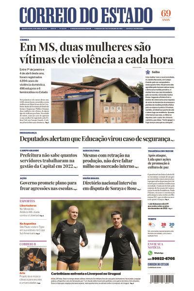Correio do Estado - Edição de 6 de abril de 2023