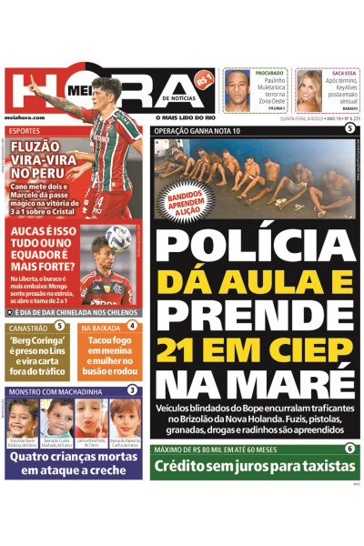 Meia Hora - Edição de 6 de abril de 2023