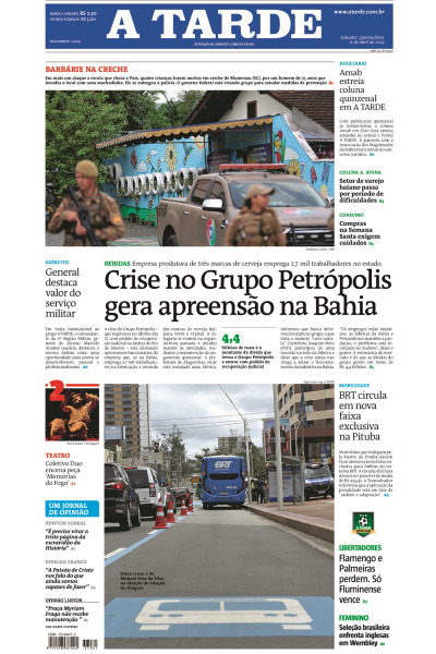 A TARDE - Edição de 6 de abril de 2023