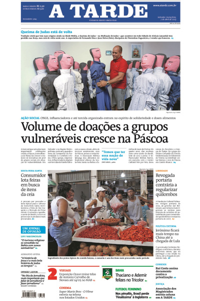 A TARDE - Edição de 7 de abril de 2023
