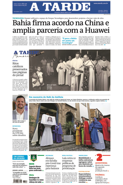 A TARDE - Edição de 8 de abril de 2023