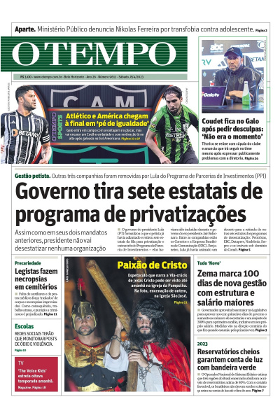 O TEMPO - Edição de 08 de abril de 2023