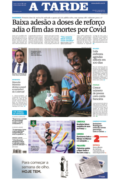 A TARDE - Edição de 10 de abril de 2023