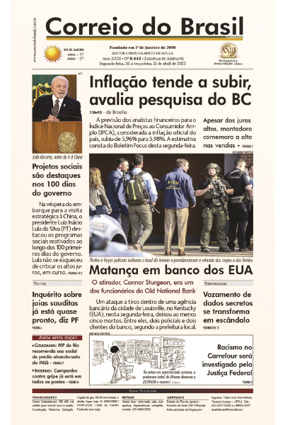 Correio do Brasil – Edição de 10 e 11 de abril de 2023