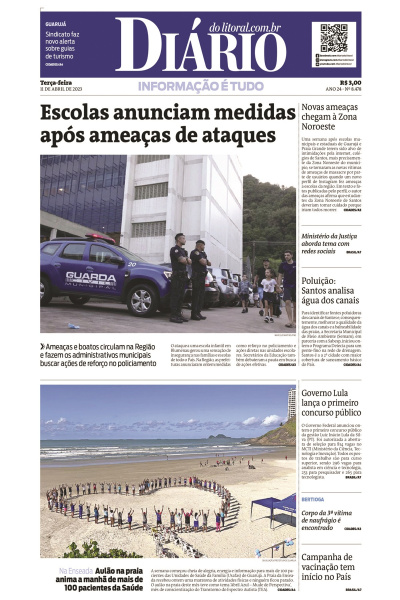 Diário do Litoral – Edição de 11 de abril de 2023