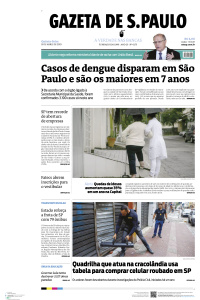 Gazeta de S. Paulo - Edição de 13 de Abril de 2023