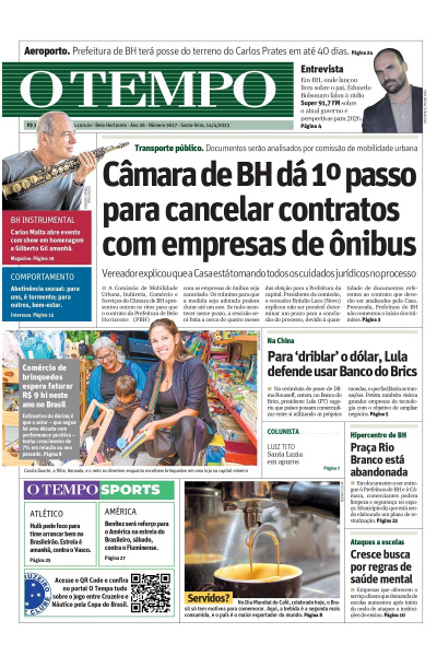 O TEMPO - Edição de 14 de abril de 2023