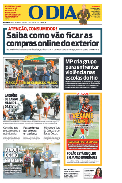 O DIA - Edição de 14 de Abril de 2023