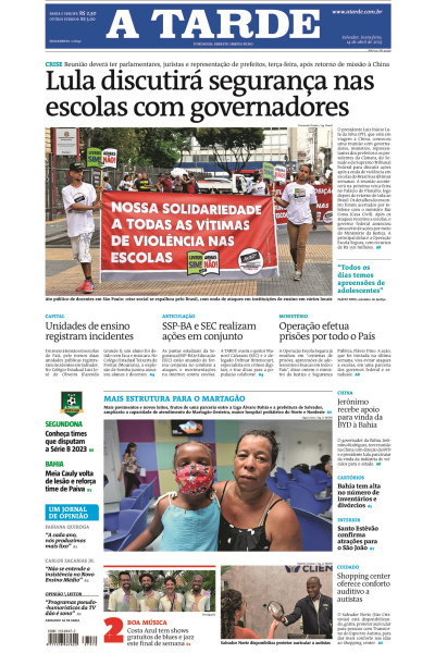 A TARDE - Edição de 14 de abril de 2023