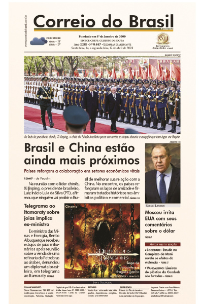 Correio do Brasil – Edição de 14 a 17 de abril de 2023