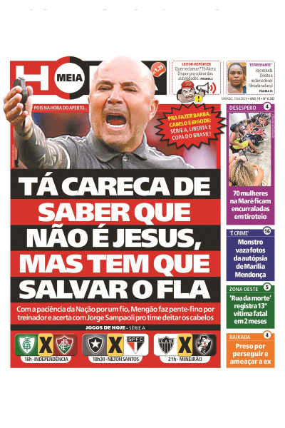 Meia Hora - Edição de 15 de abril de 2023