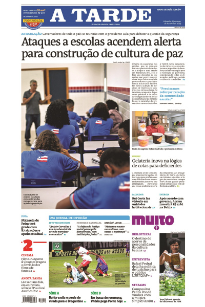 A TARDE - Edição de 16 de abril de 2023