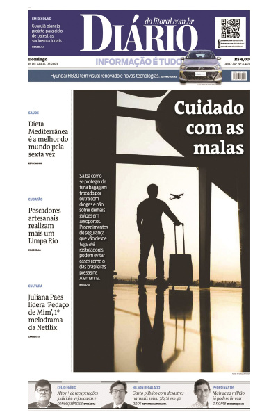 Diário do Litoral – Edição de 16 de abril de 2023