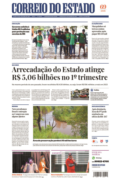 Correio do Estado - Edição de 19 de abril de 2023