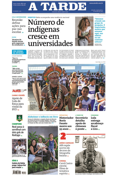 A TARDE - Edição de 19 de abril de 2023