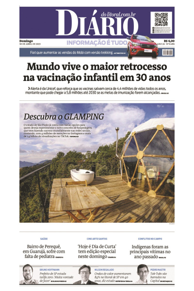 Diário do Litoral – Edição de 30 de abril de 2023