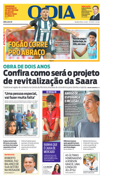 O DIA - Edição de 01 de Maio de 2023