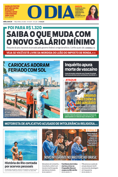 O DIA - Edição de 02 de Maio de 2023