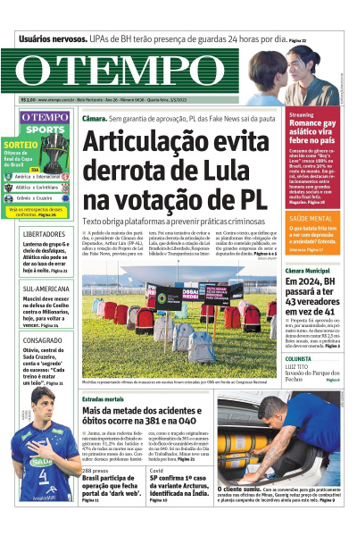 O TEMPO - Edição de 03 de maio de 2023