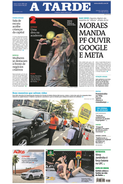 A TARDE - Edição de 03 de maio de 2023