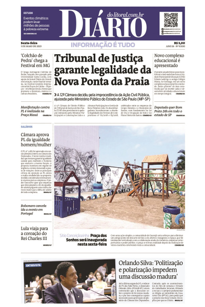 Diário do Litoral – Edição de 05 de maio de 2023