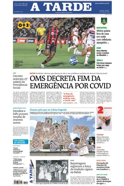 A TARDE - Edição de 06 de maio de 2023