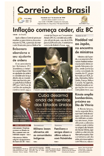 Correio do Brasil – Edição de 08 e 09 de maio de 2023