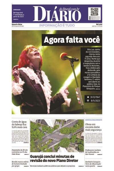 Diário do Litoral – Edição de 10 de maio de 2023