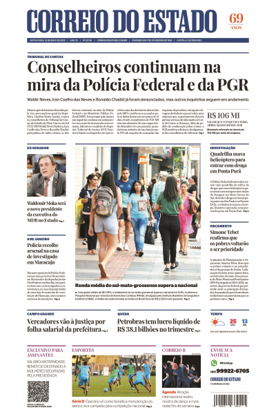 Correio do Estado - Edição de 12 de maio de 2023