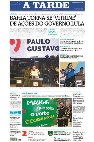 A TARDE - Edição de 12 de maio de 2023