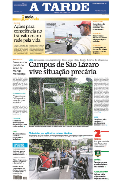 A TARDE - Edição de 16 de maio de 2023