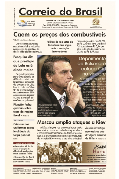 Correio do Brasil – Edição de 16 e 17 de maio de 2023