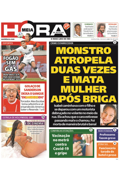 Meia Hora - Edição de 18 de maio de 2023