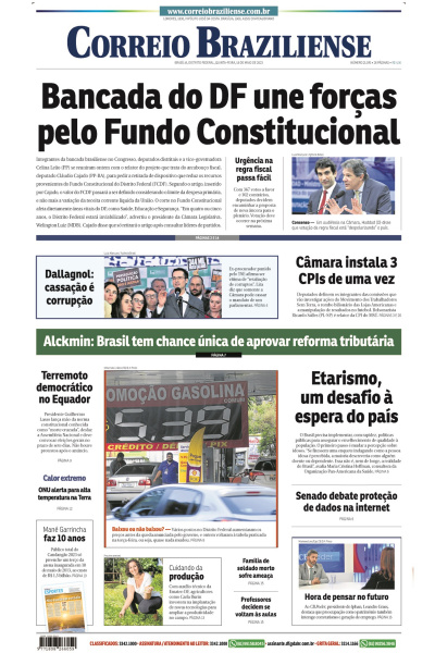 Correio Braziliense - Edição de 18 de maio de 2023