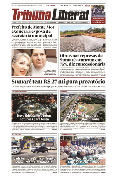 Tribuna Liberal - Edição de 23 de maio de 2023