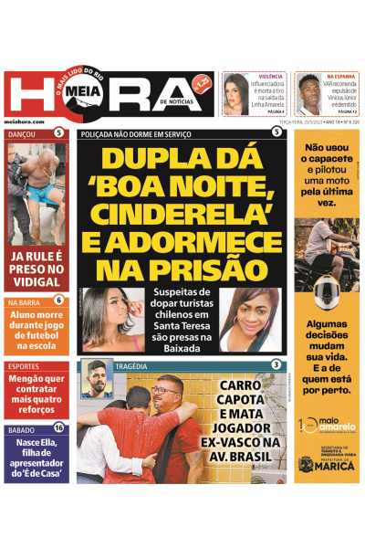 Meia Hora - Edição de 23 de maio de 2023