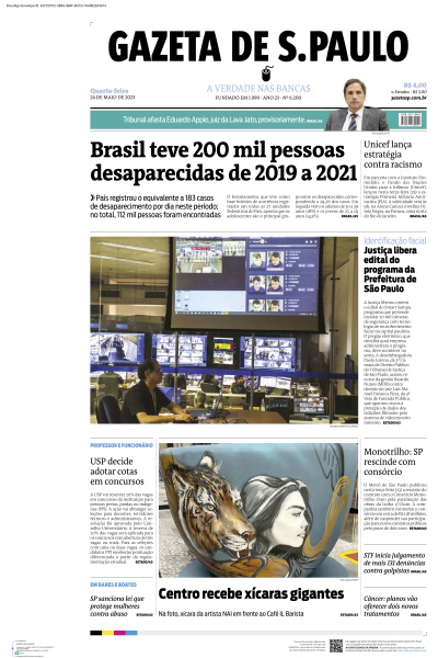 Gazeta de S. Paulo - Edição de 24 de Maio de 2023