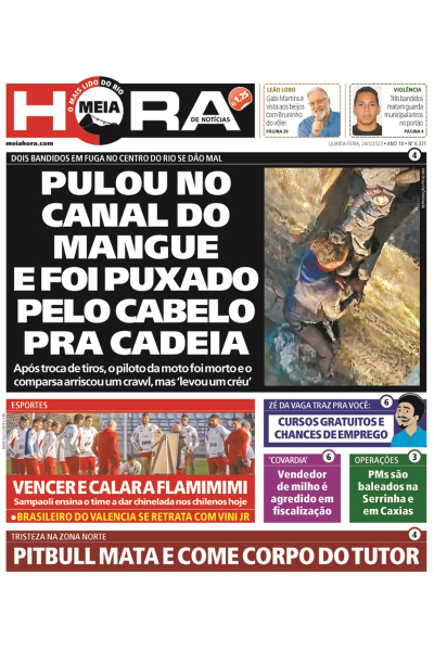 Meia Hora - Edição de 24 de maio de 2023