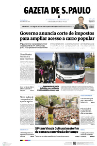 Gazeta de S. Paulo - Edição de 26 de Maio de 2023