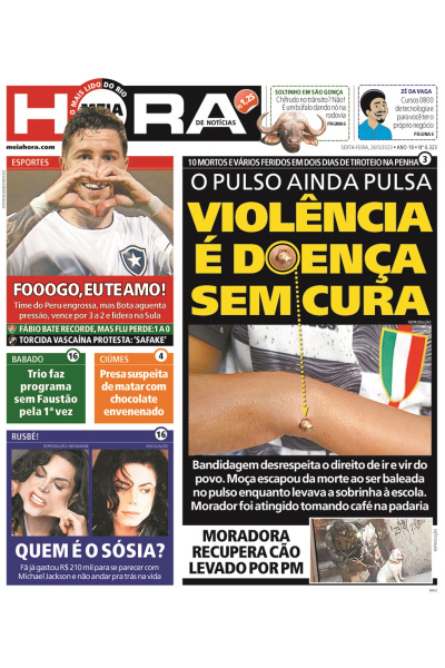 Meia Hora - Edição de 26 de maio de 2023